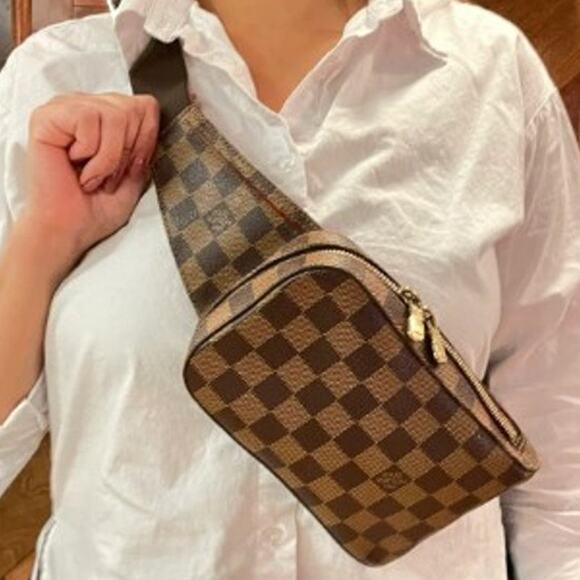 ⭐🔥AUTHENTIC🔥⭐LOUIS VUITTON Geronimos Damier Ebene - Picture 1 of 16
